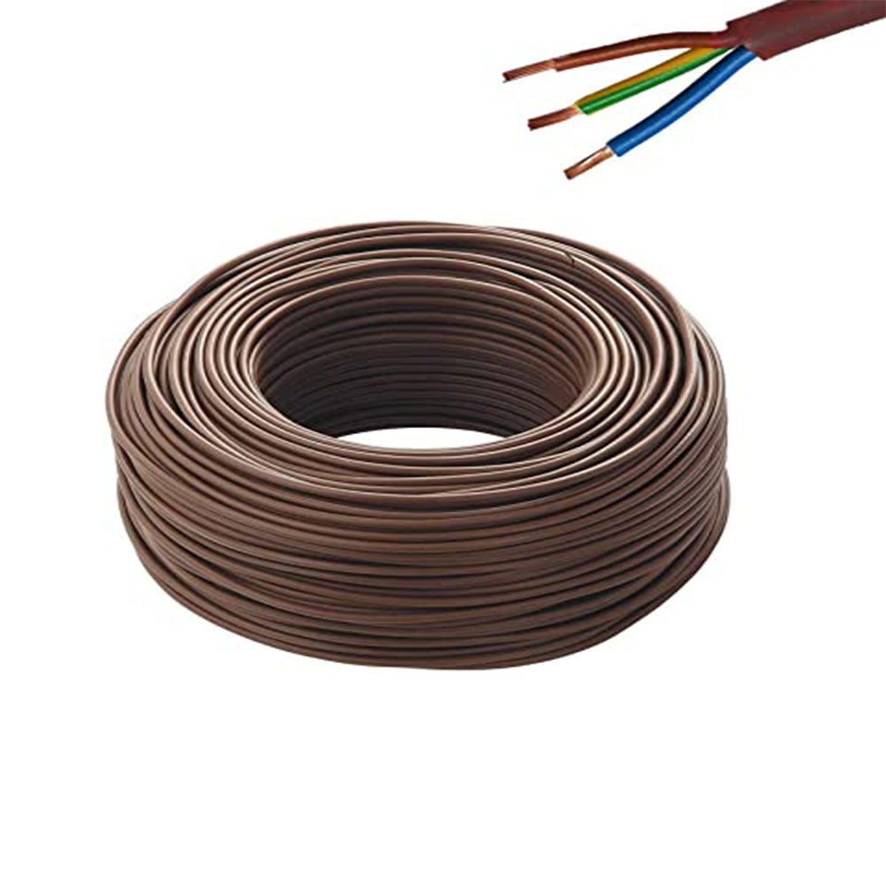Cavo Fror Tutor Elettrico multipolare isolante per impianti elettrici e di tubazione cavo antincendio varie sezioni (3x2,5 (25 mt))
