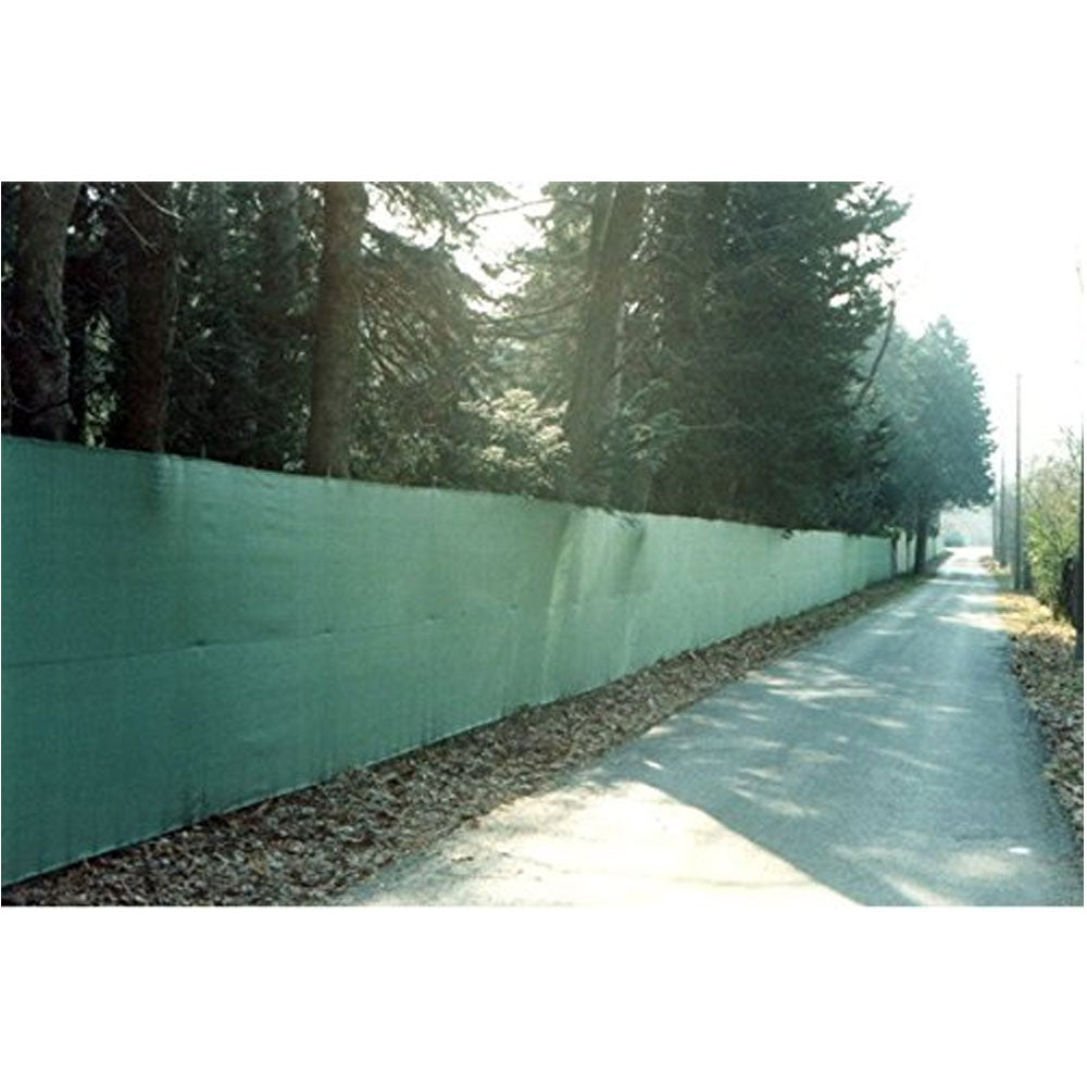 Rete ombreggiante frangivista verde rotolo 25 mt h 100 cm Cozzolino Brico