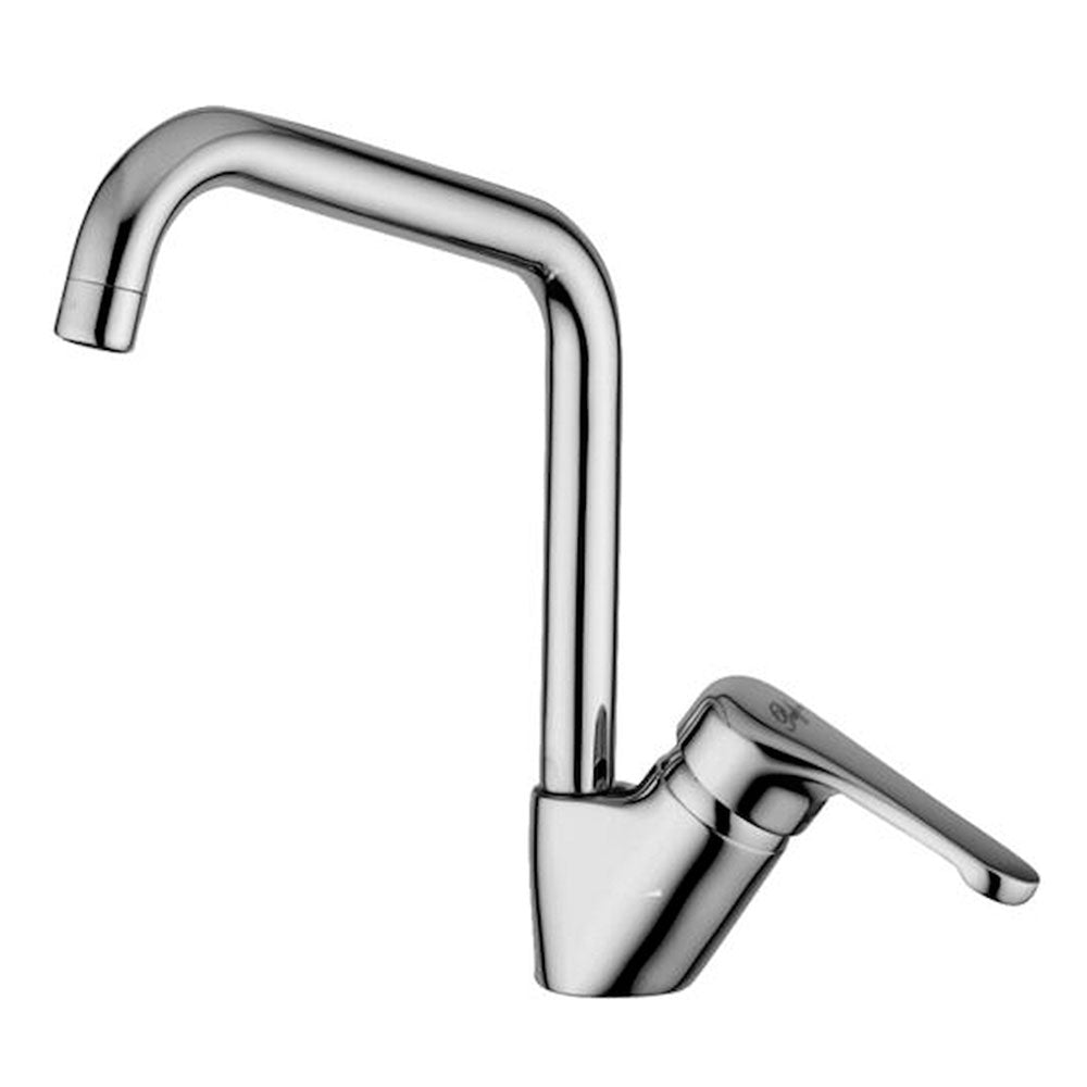 Rubinetto monocomando per lavello Paffoni canna alta orientabile made in italy serie nettuno Eurorama