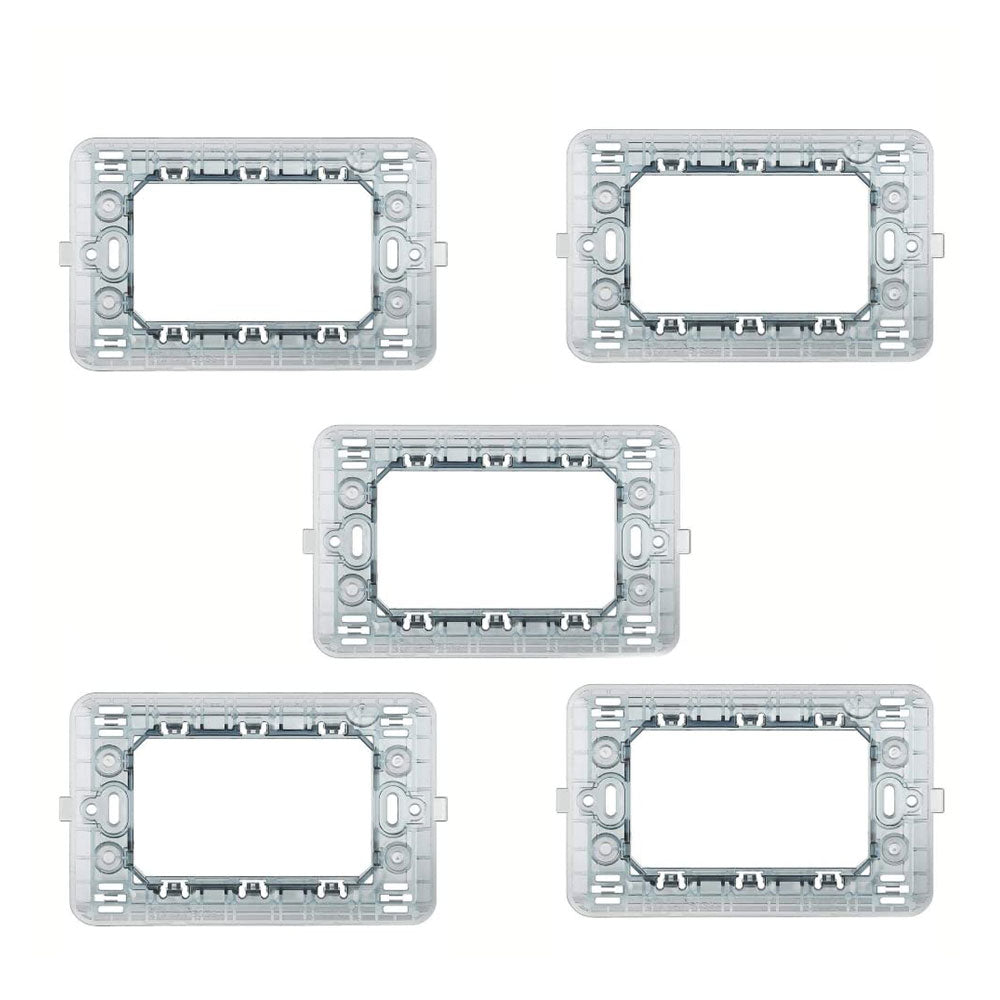 Supporto Matix 3 posti Originale Bticino 5 pezzi BTicino