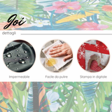 Tovagliato Joy 209 Mosaico – Tovaglia PVC Impermeabile Antimacchia Patchwork Maiolica 140 cm