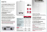 Ariston Fast R X 11 Litri Scaldabagno a Gas Metano/GPL Camera Aperta