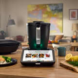 Bimby TM7 Robot da Cucina Multifunzione - BIMBY ORIGINALE - Design Elegante, Schermo Touch 10", 10.000+ Ricette Italiane Cookidoo, Cottura a Vapore Varoma Cozzolino Brico