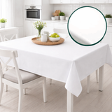 Tovagliato Joy 308 Bianco – Tovaglia PVC Tinta Unita Impermeabile Antimacchia 140 cm