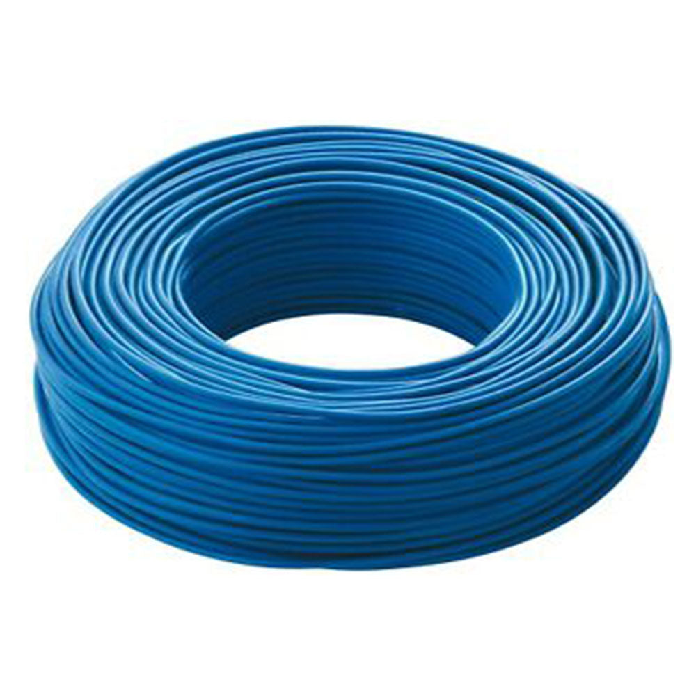 Cavo elettrico Blu FS17 sezioni 1,5-2,5 - 4-6 mm² unipolare 20 metri (2,5 mm, Blu) CAVI Matassa