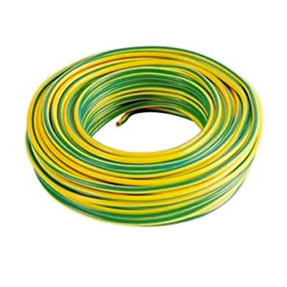 CAVO ELETTRICO FS17 SEZIONI 1.5-2.5 - 4-6 MM² UNIPOLARE 20 METRI (4mm, gialloverde)