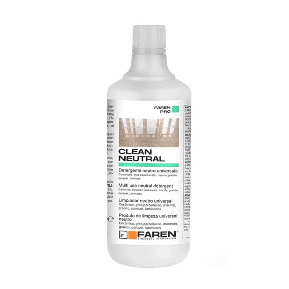 CLEAN NEUTRAL – Detergente Neutro Multiuso Senza Risciacquo (1 LT)