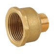 Raccordo Diritto Ridotto Maschio/Femmina in Ottone Giallo Serie C023 Cavaletto
