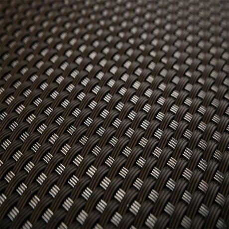 Recinzione Giardino, Strisce Frangivista in PE in Rattan, Protezione per Gli Sguardi Indiscreti, Polyrattan Pannelli per Recinzioni, (Rotolo 255 cm x 19 cm Marrone Scuro) Cozzolinobrico