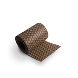 Recinzione Giardino, Strisce Frangivista in PE in Rattan, Protezione per Gli Sguardi Indiscreti, Polyrattan Pannelli per Recinzioni, (Rotolo 255 cm x 19 cm Marrone)