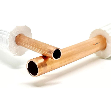 KIT tubi rame climatizzatore coppia 5 mt da 1/4 3/8 totale 10 mt